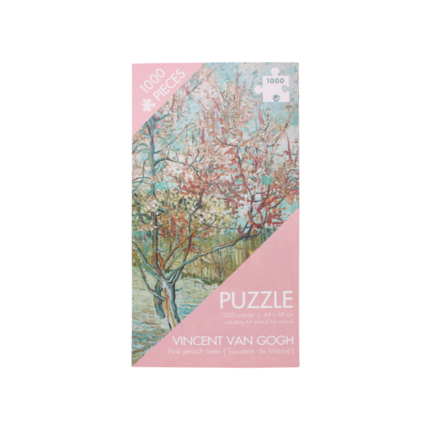 Puzzel Van Gogh Roze perzikbomen