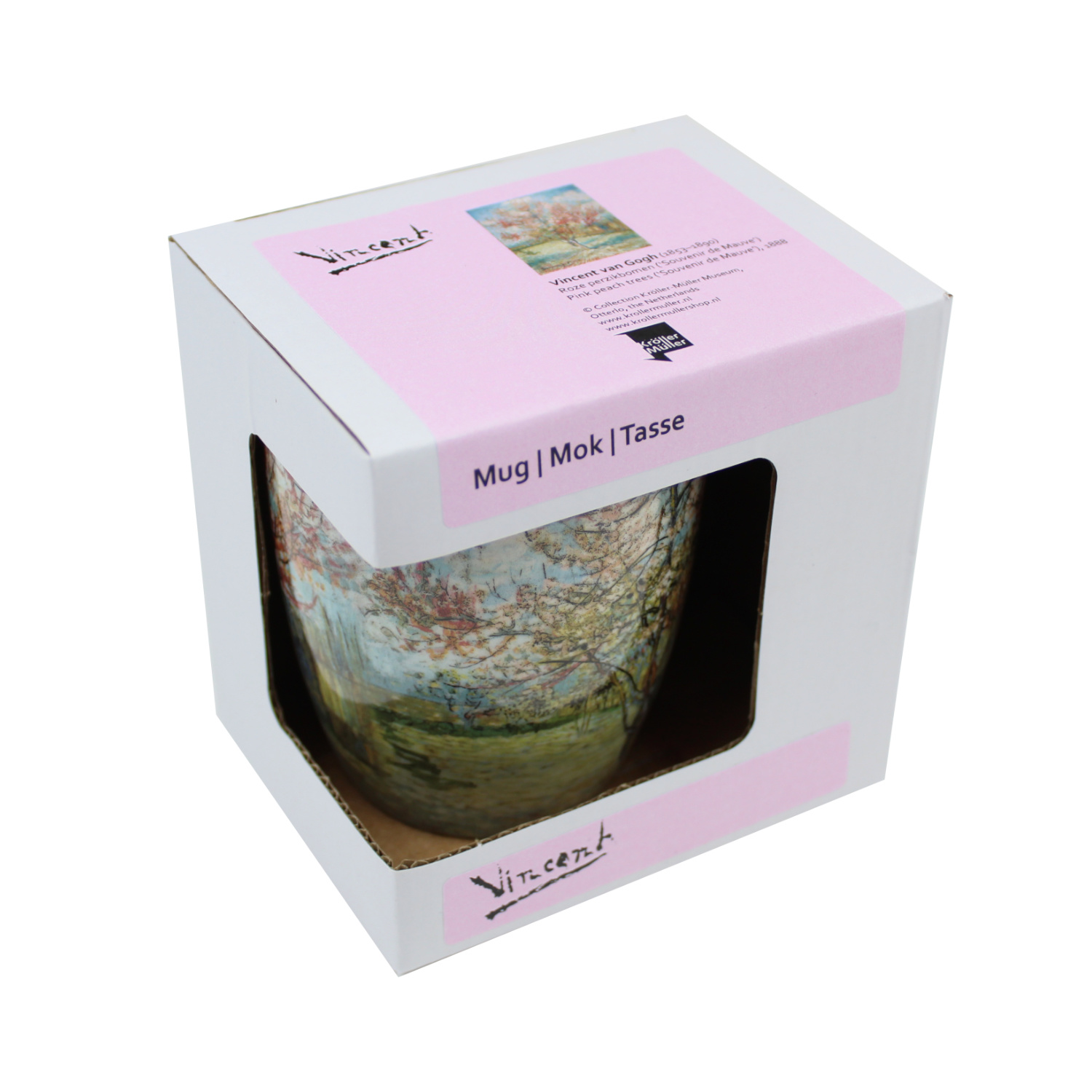 Mug Van Gogh Pink peach trees ('Souvenir de Mauve')