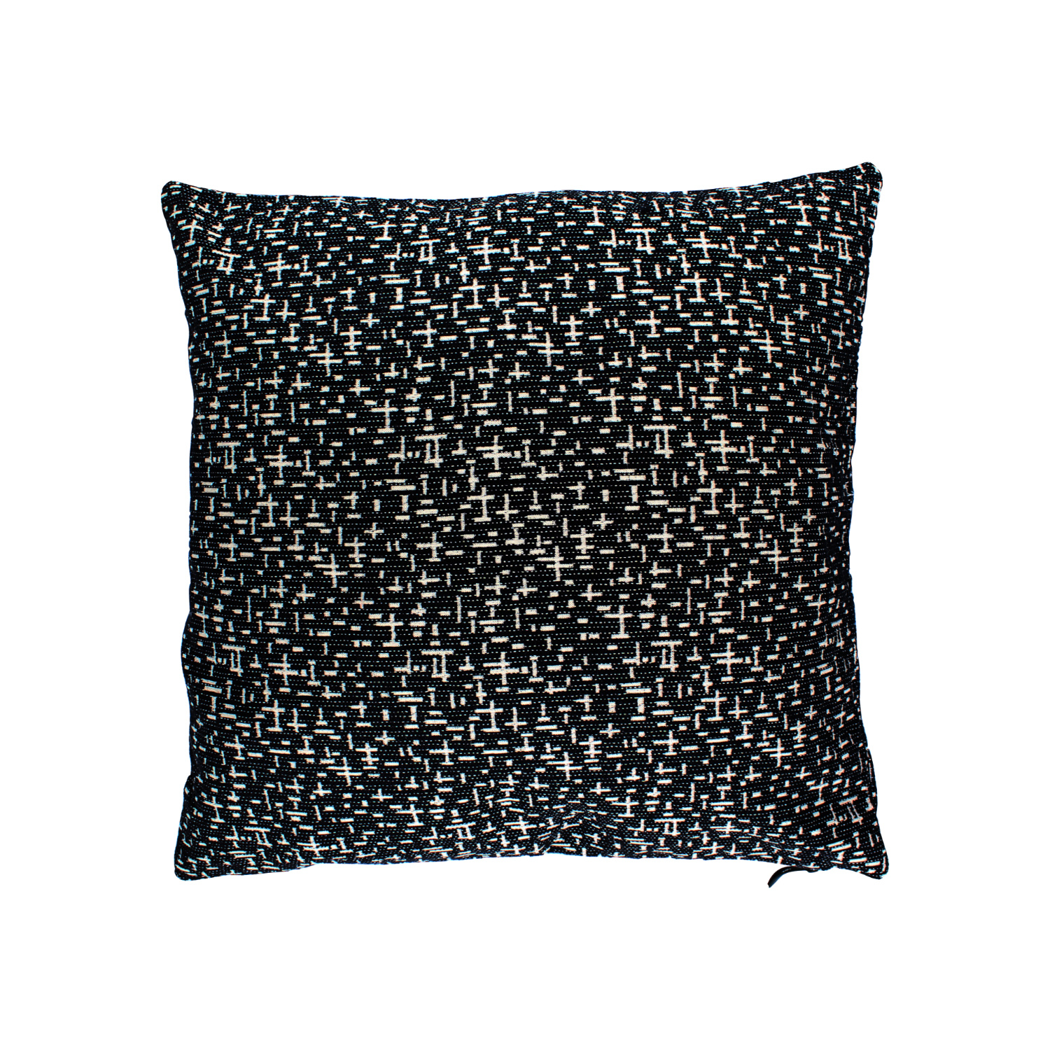 Cushion cover Mondriaan black Composition in line, second state