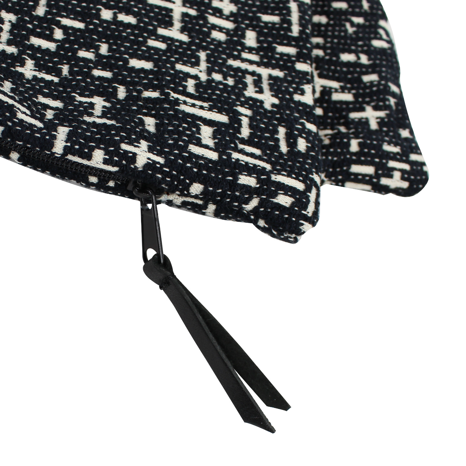 Cushion cover Mondriaan black Composition in line, second state