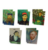 Postcard set Van Gogh portraits