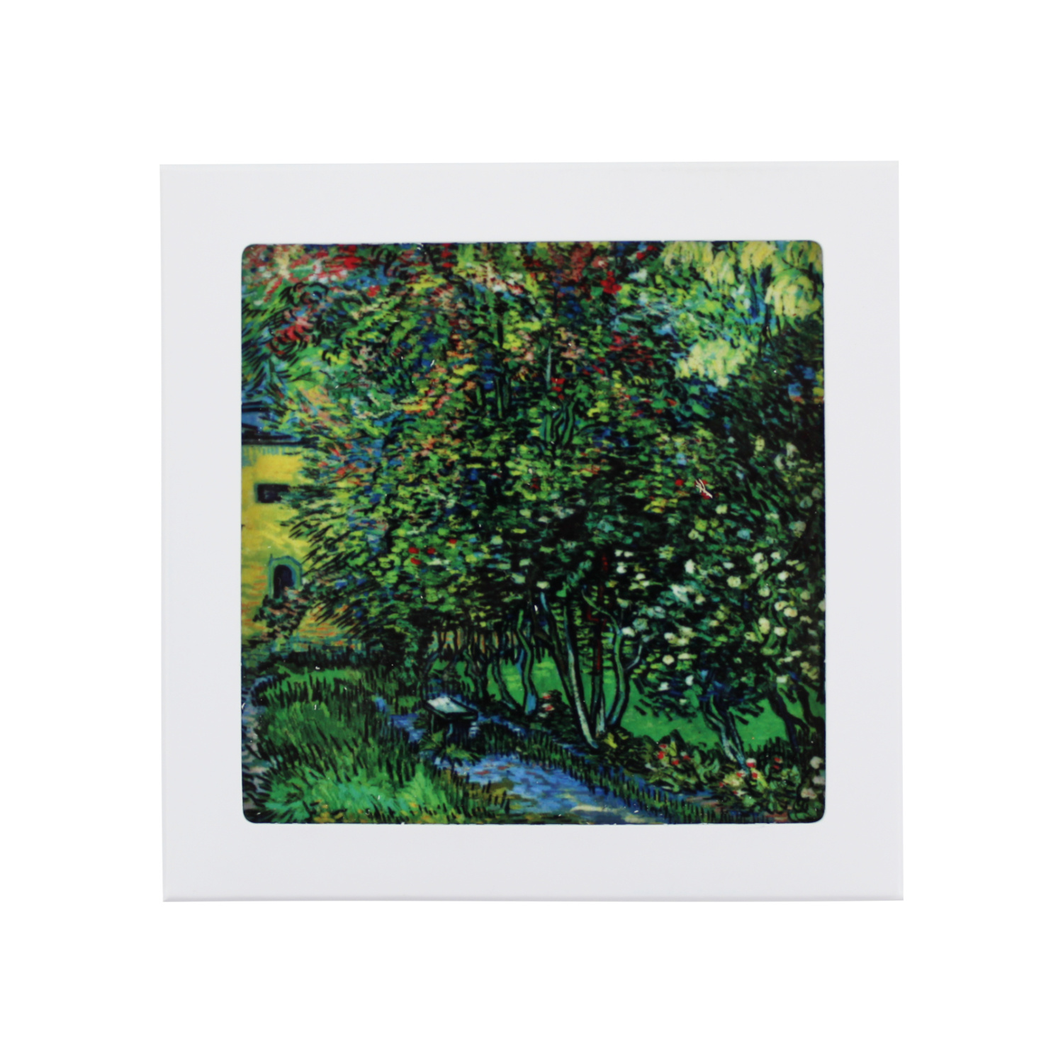 Tile Van Gogh The garden of the asylum at Saint-Rémy