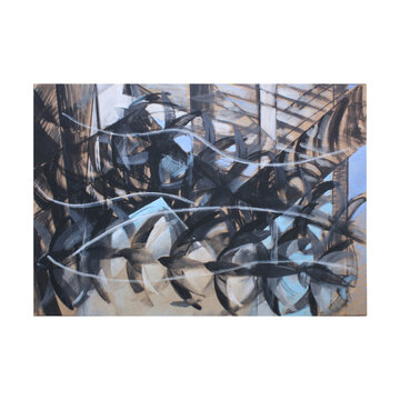 Reproduction canvas Giacomo Balla Volo di rondini / Flight of Swallows