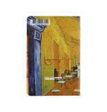 Adresboek klein Van Gogh Caféterras bij nacht