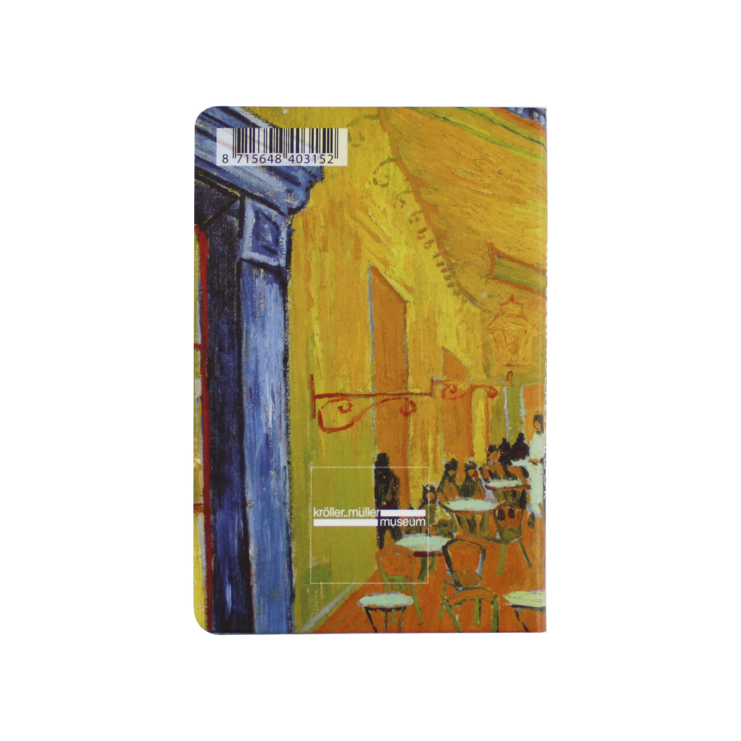 Adresboek klein Van Gogh Caféterras bij nacht
