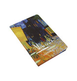Adresboek klein Van Gogh Caféterras bij nacht
