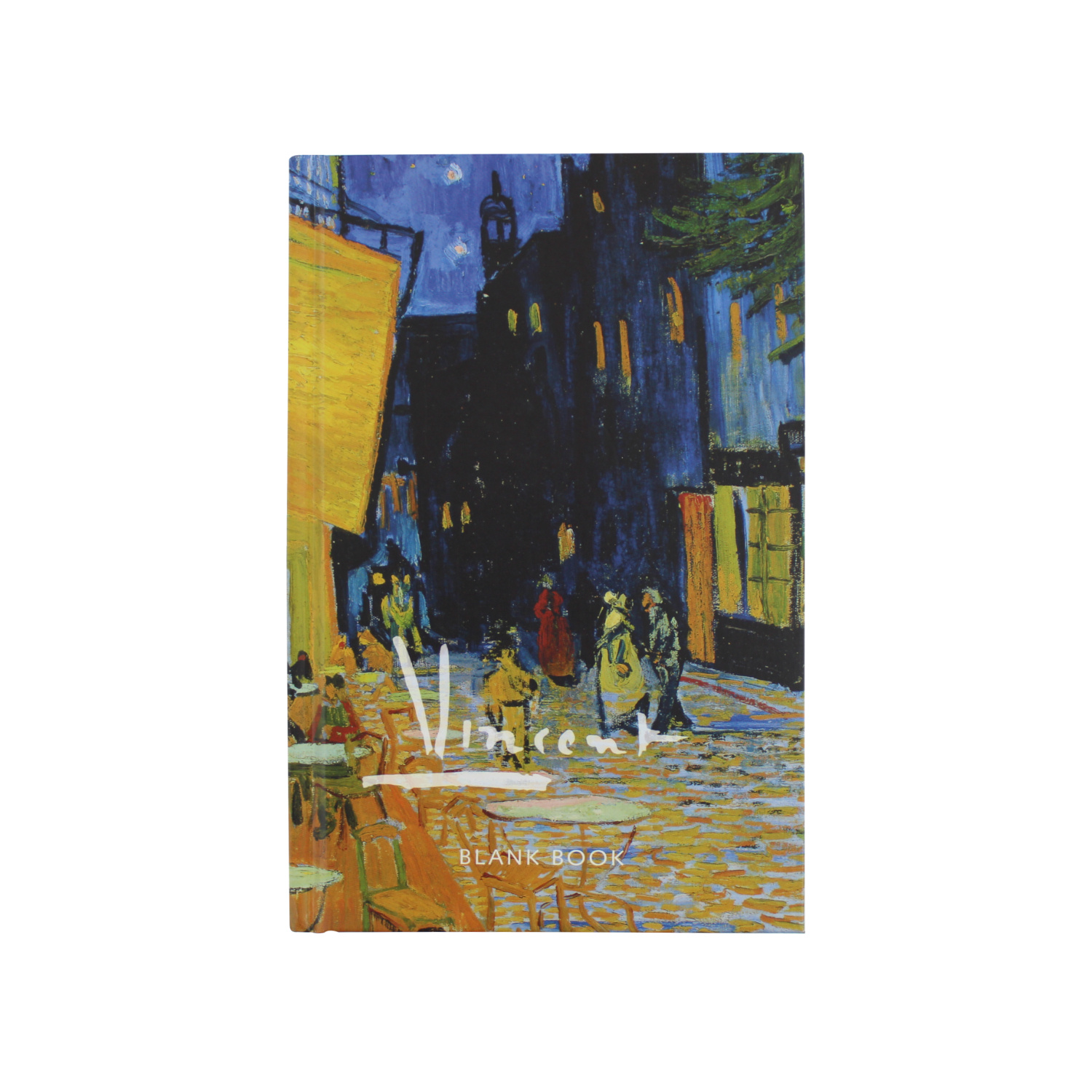 Blankbook Van Gogh Terrace of a café at night