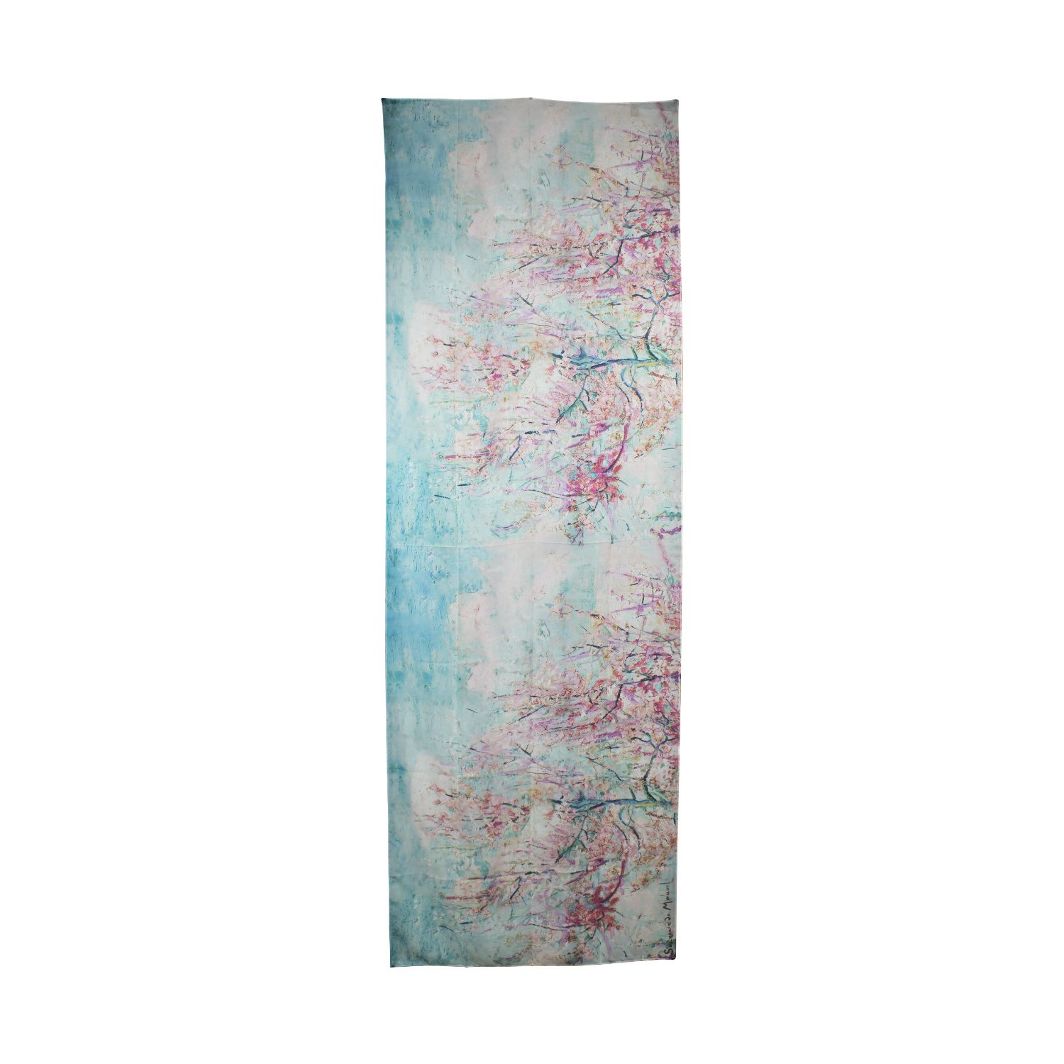 Sjaal Van Gogh Roze perzikbomen ('Souvenir de Mauve')
