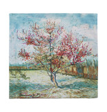 Kussenhoes Van Gogh Roze perzikbomen ('Souvenir de Mauve')