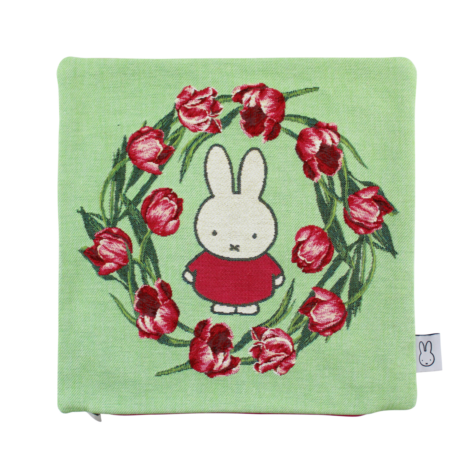 Cushion cover Miffy green