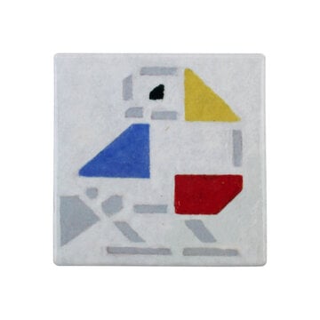 Tile Bart van der Leck 'Bird'