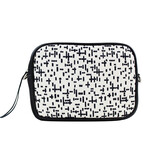 Crossbody tas Mondriaan wit met brede schouderband