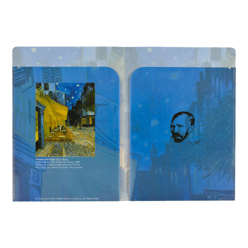 Document Wallets Van Gogh |Terrace of a Café at Night
