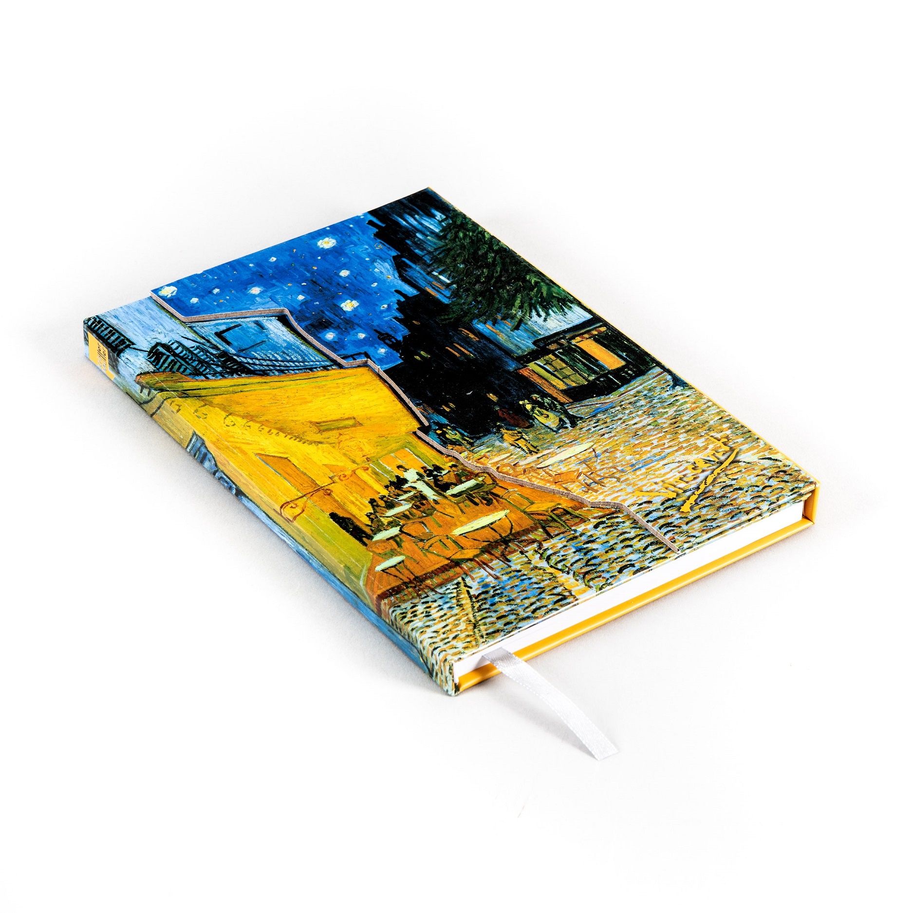 Magnetic notebook Van Gogh | Terrace of a Café at Night