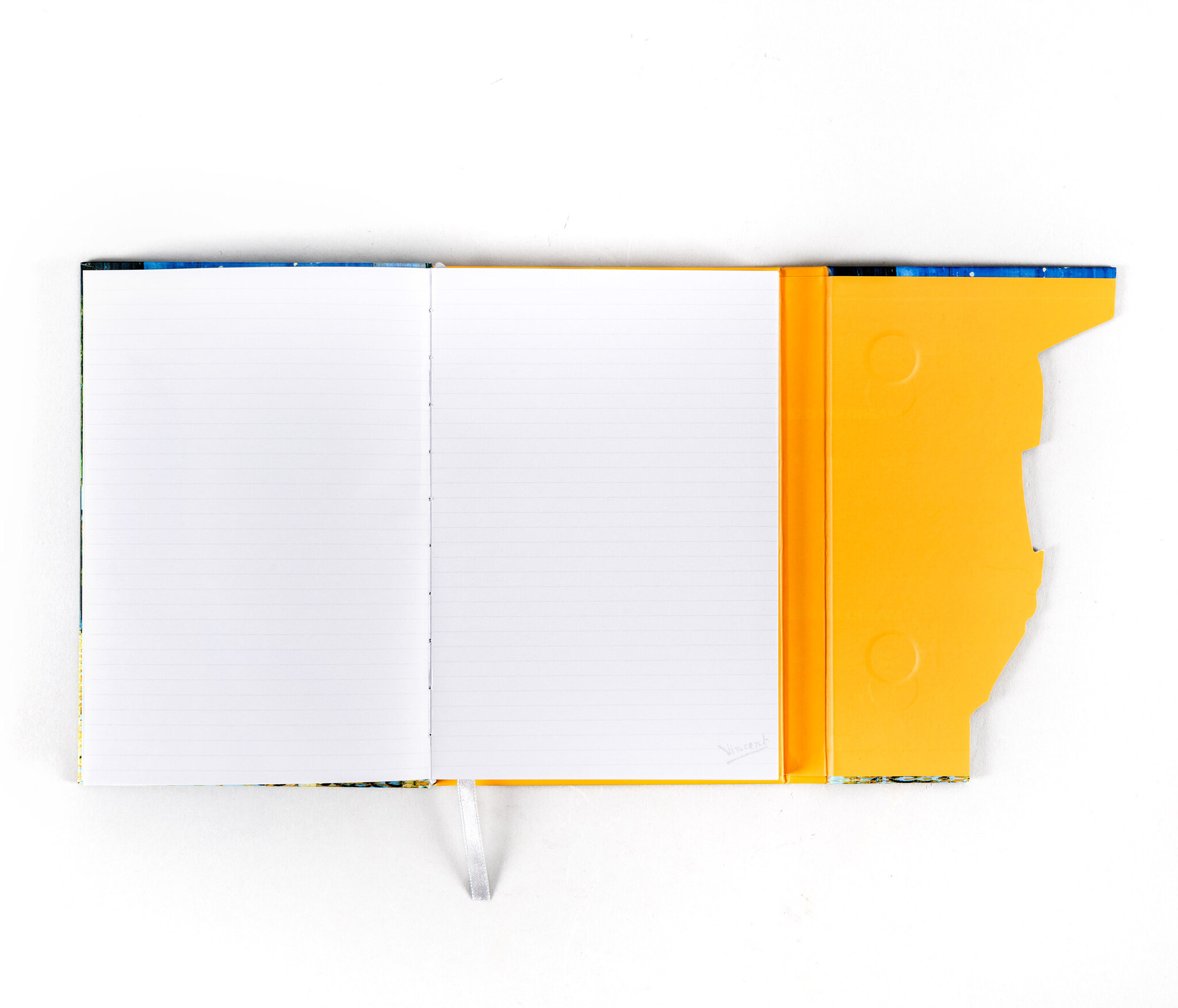 Magnetic notebook Van Gogh | Terrace of a Café at Night