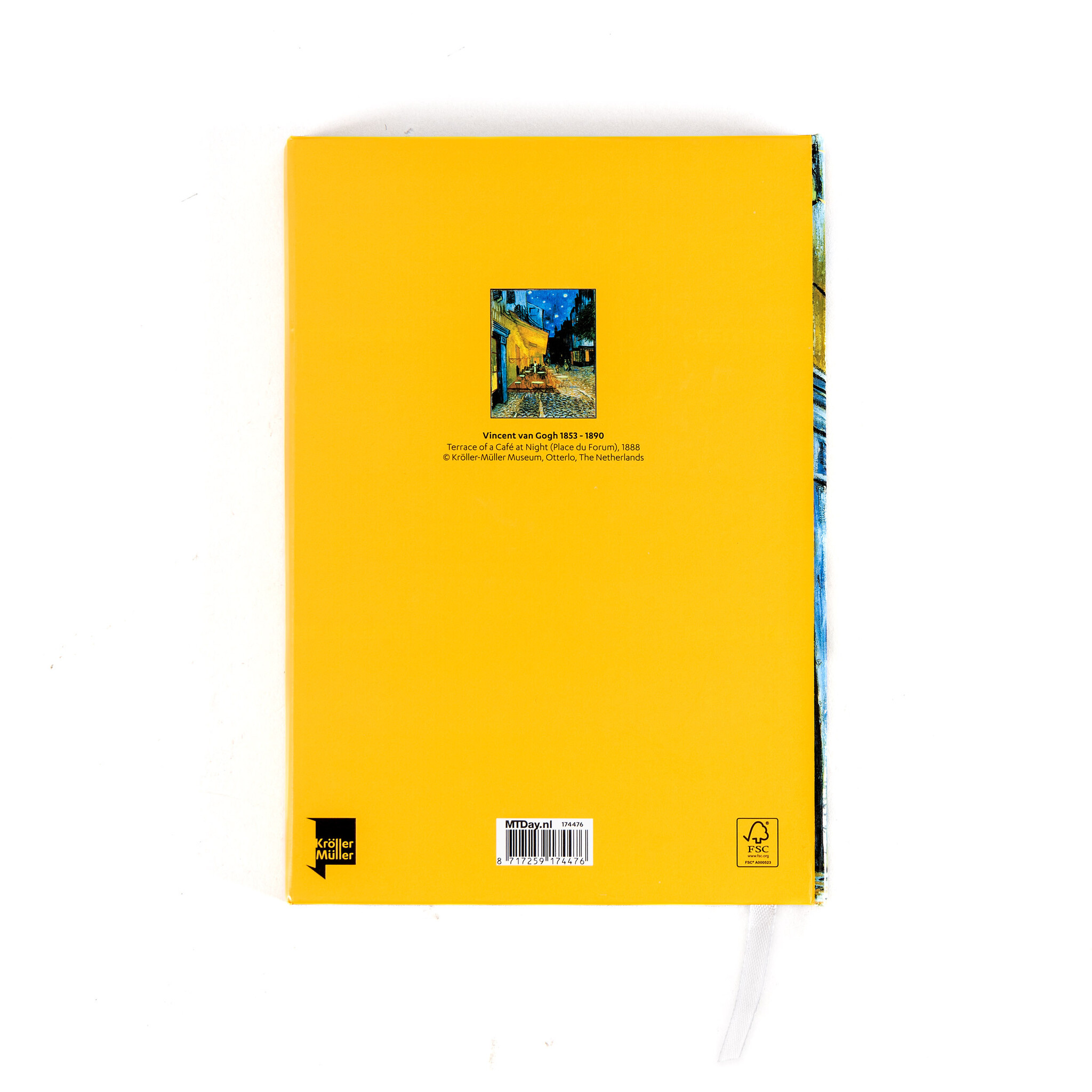 Magnetic notebook Van Gogh | Terrace of a Café at Night