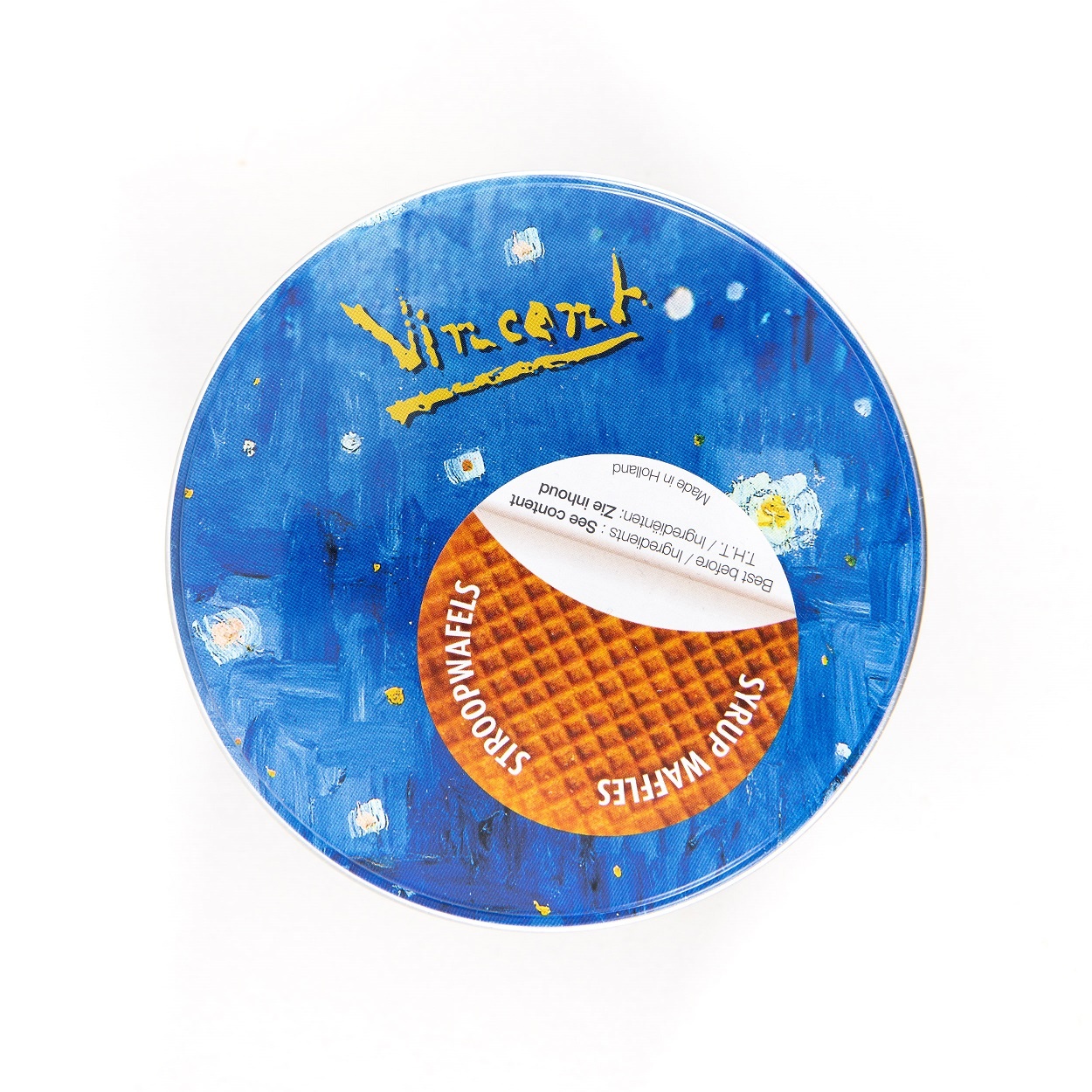 Storage tin  with Stroopwafels | Van Gogh | Place du Forum