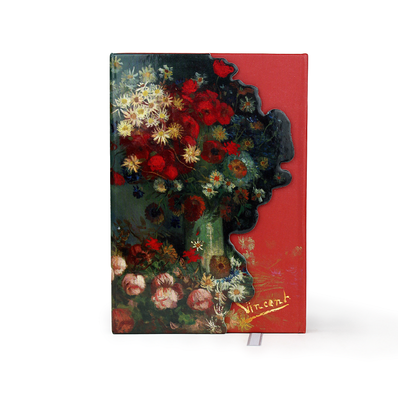 Notebook  Van Gogh | Still Life with Meadow Flowers and Roses