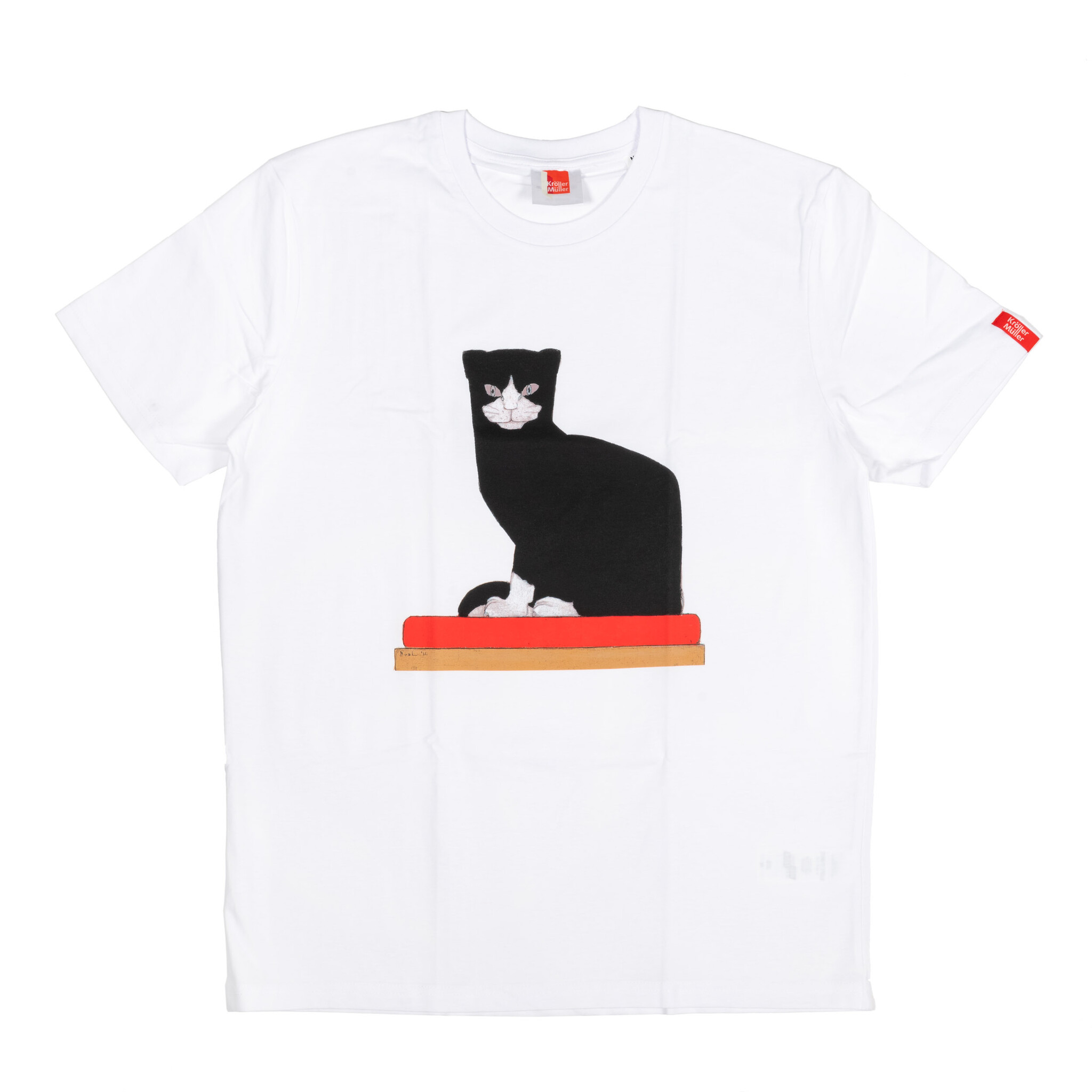 T-shirt De kat -  Bart van der Leck