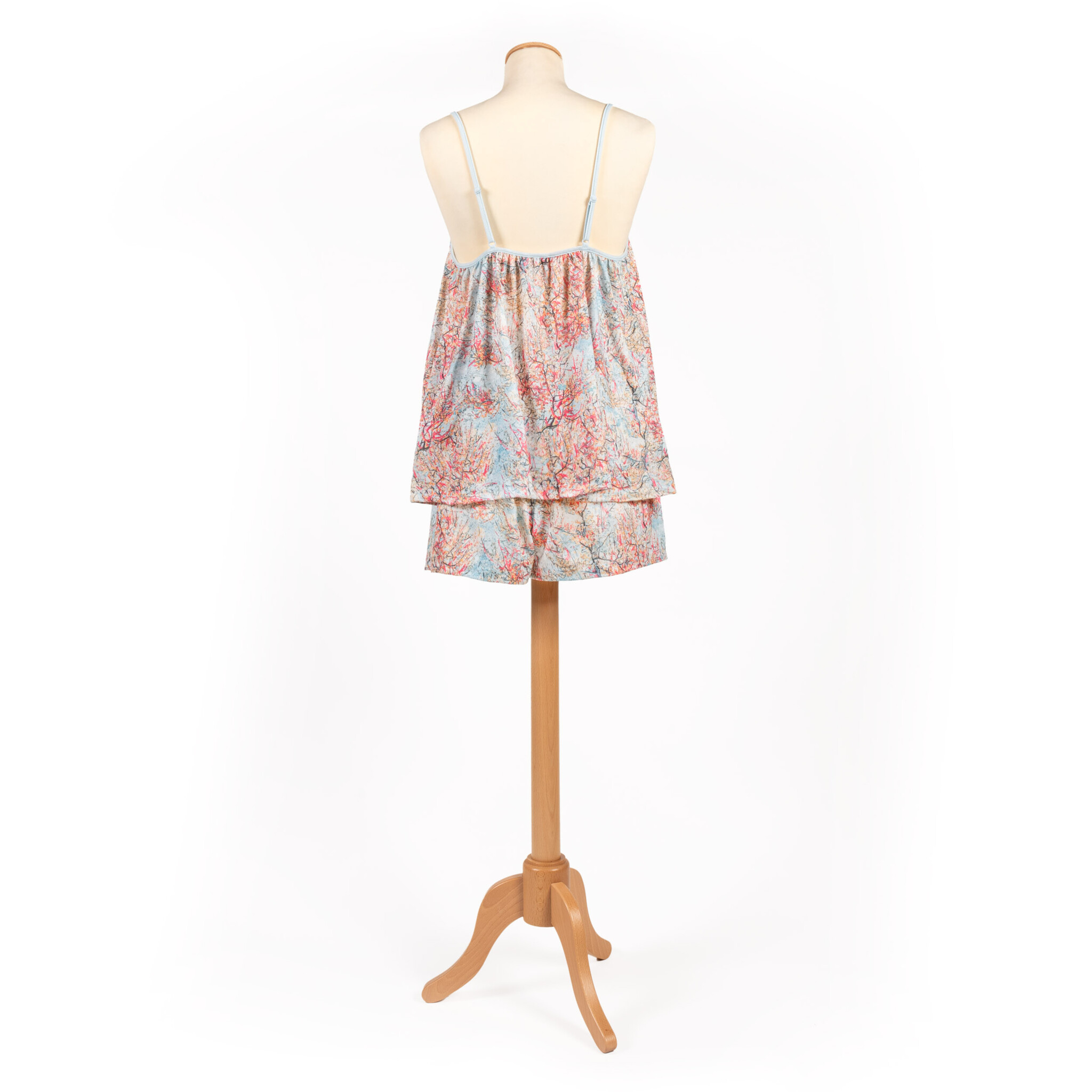 Yoga clothing set Van Gogh | Pink Peach Trees