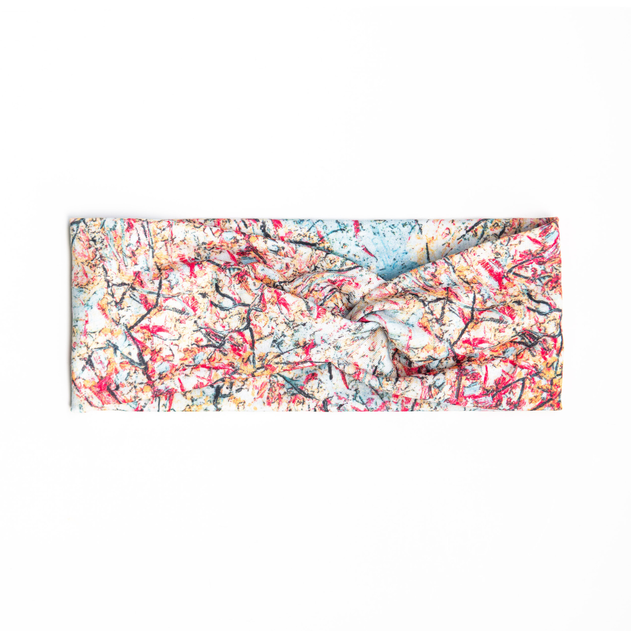 Yoga clothing set Van Gogh | Pink Peach Trees
