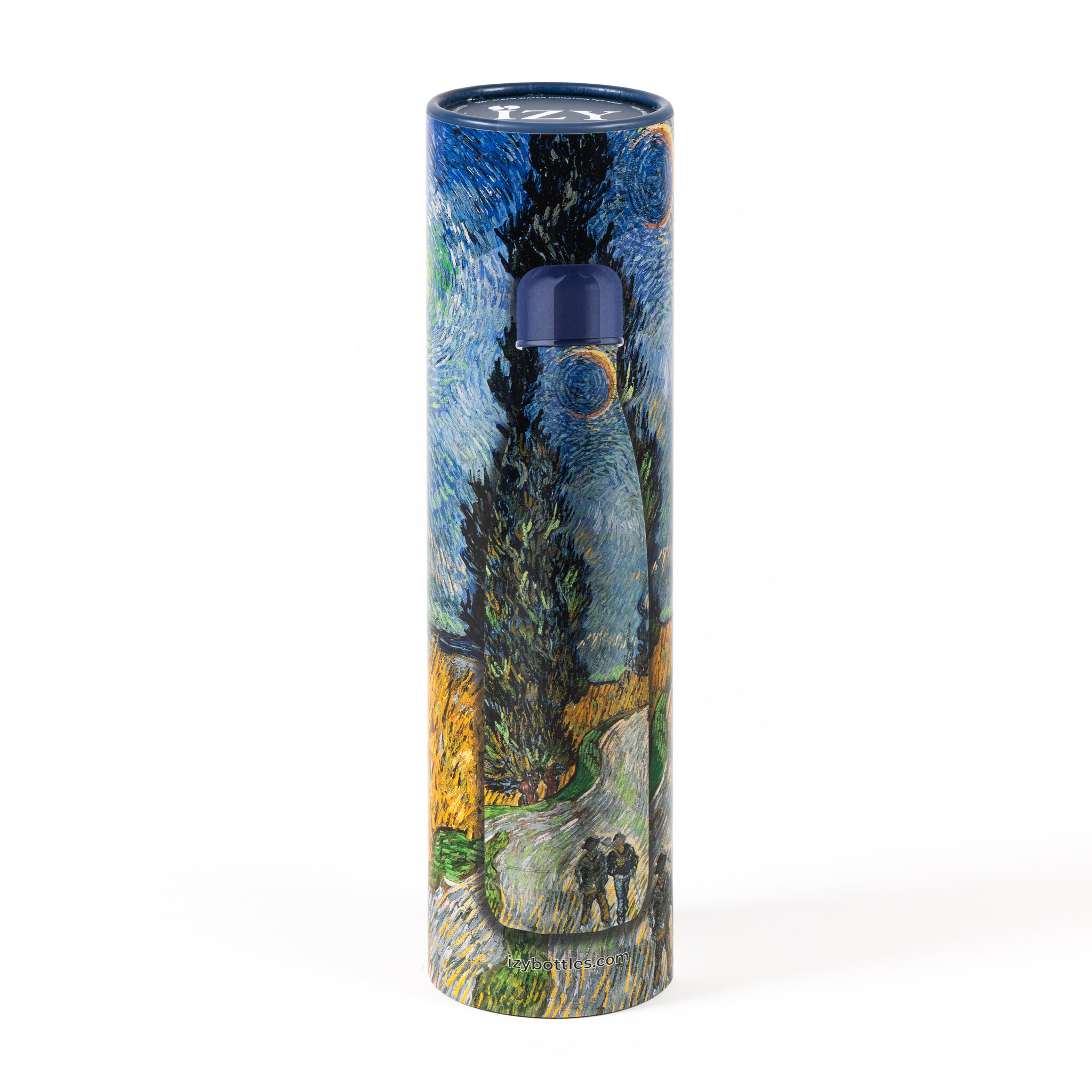 IZY bottle Van Gogh | Landweg in de Provence bij nacht