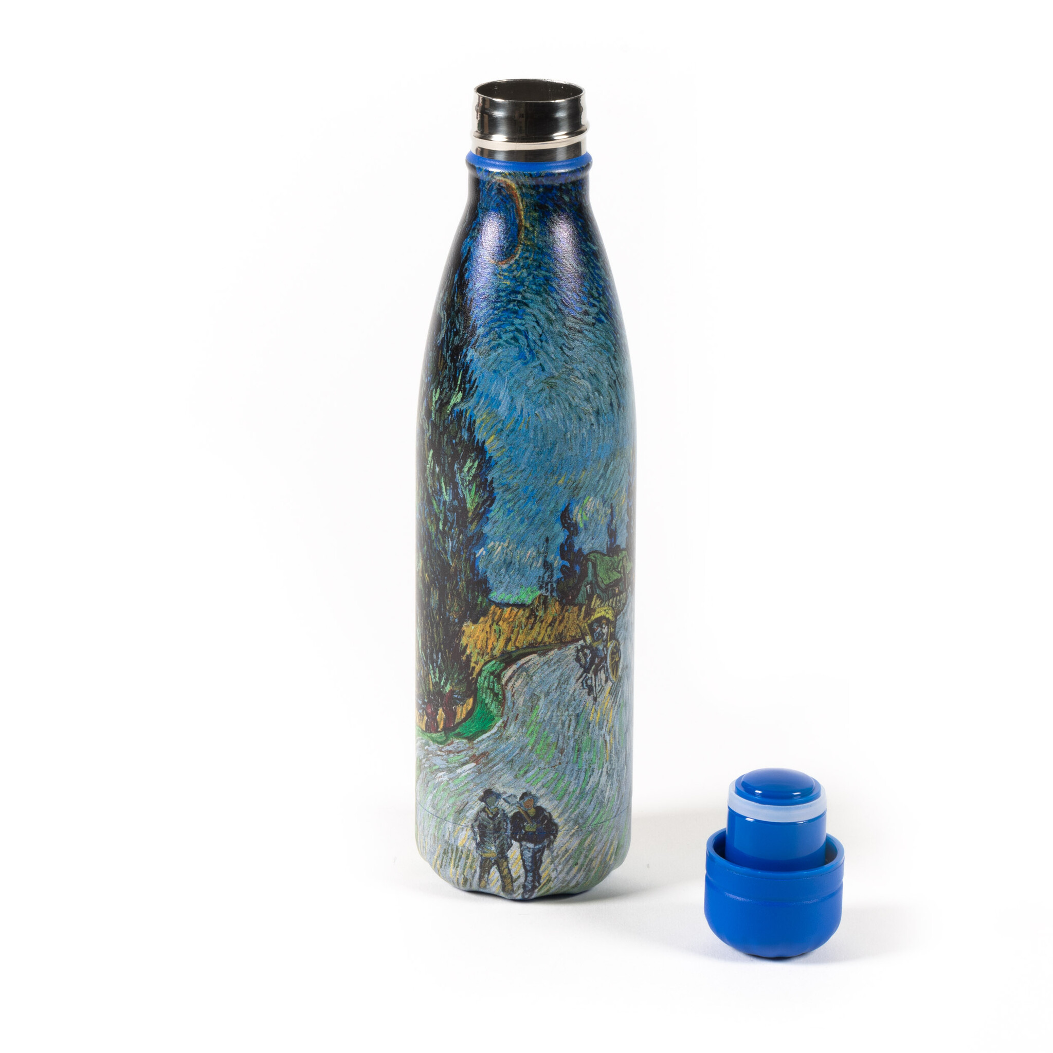 IZY bottle Van Gogh | Landweg in de Provence bij nacht
