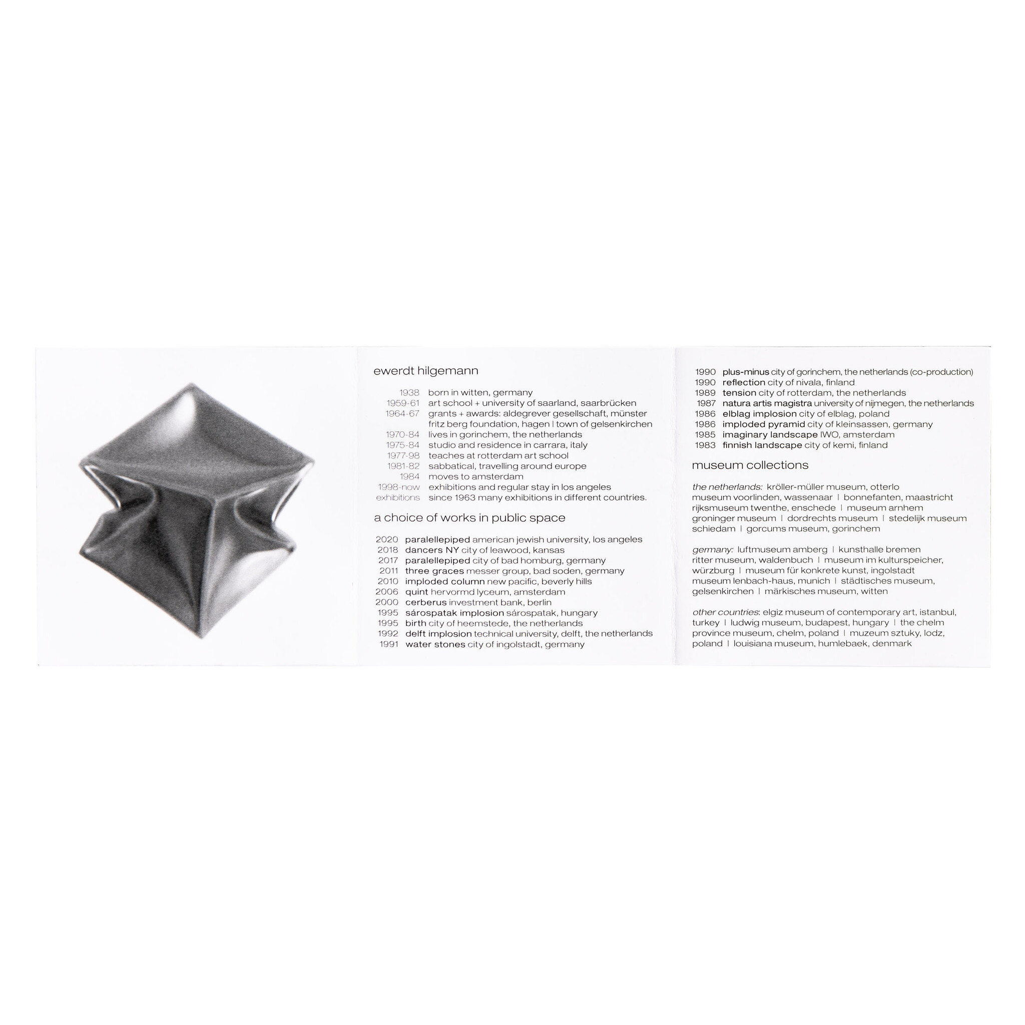 Mini cube ıı 2009 + Ewerdt Hilgemann