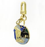 Bag charm Van Gogh | Terrace of a Café at Night