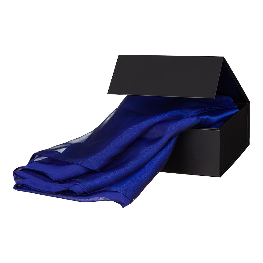 Sjaal Kröller-Müller blauw