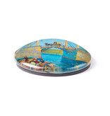 Glass magnet XL Van Gogh | Bridge at Arles