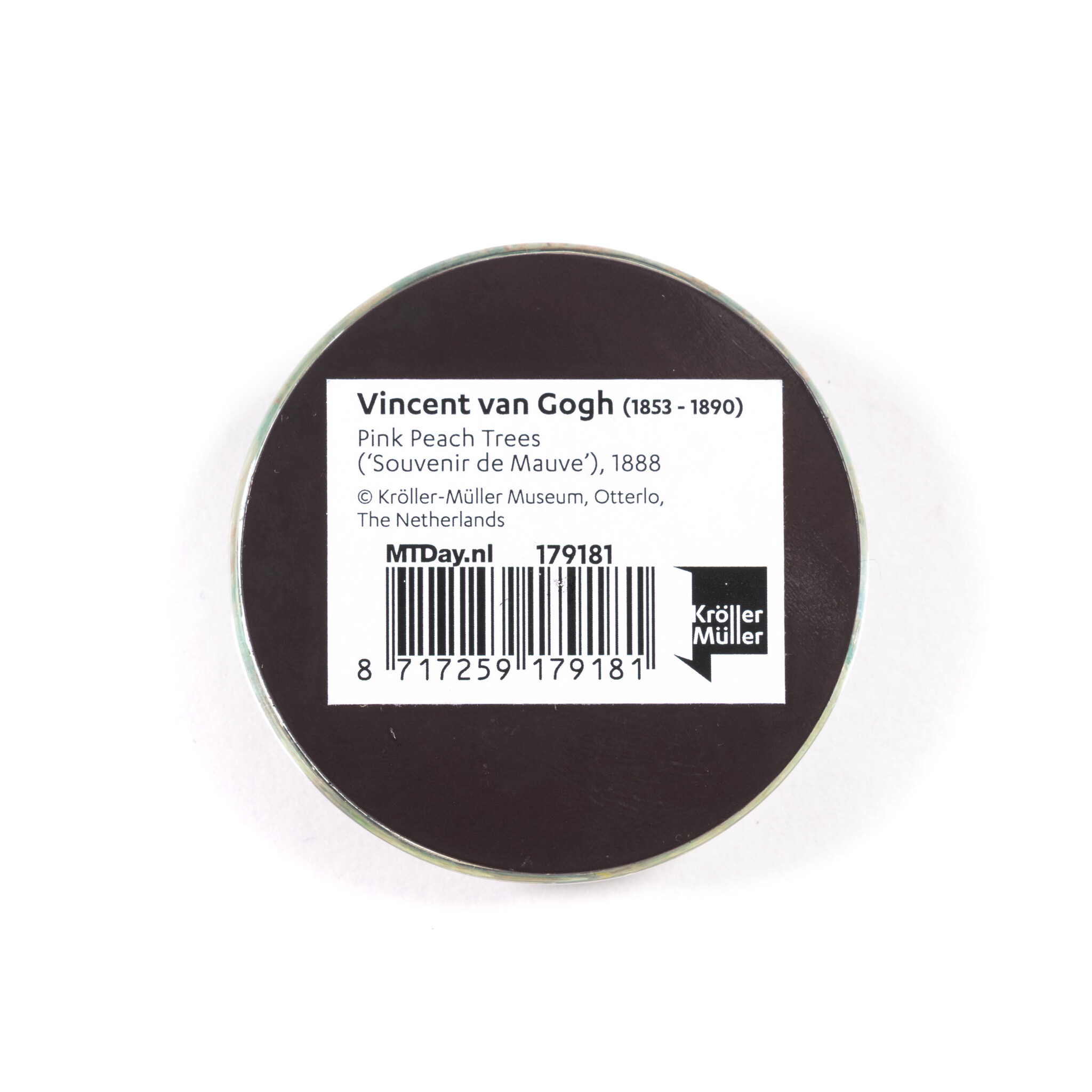 Glass magnet XL Van Gogh | Pink Peach Trees