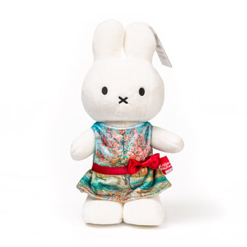 Cuddly toy Miffy Pink peach trees