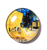 Glasmagneet XL Van Gogh | Caféterras bij nacht