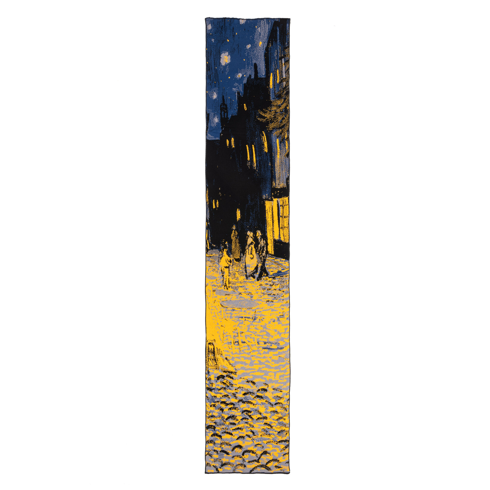 Scarf Van Gogh | Terrace of a café at night  + Michael Barnaart