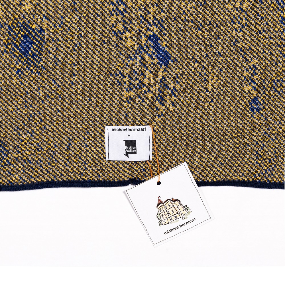 Scarf Van Gogh | Terrace of a café at night  + Michael Barnaart - stars