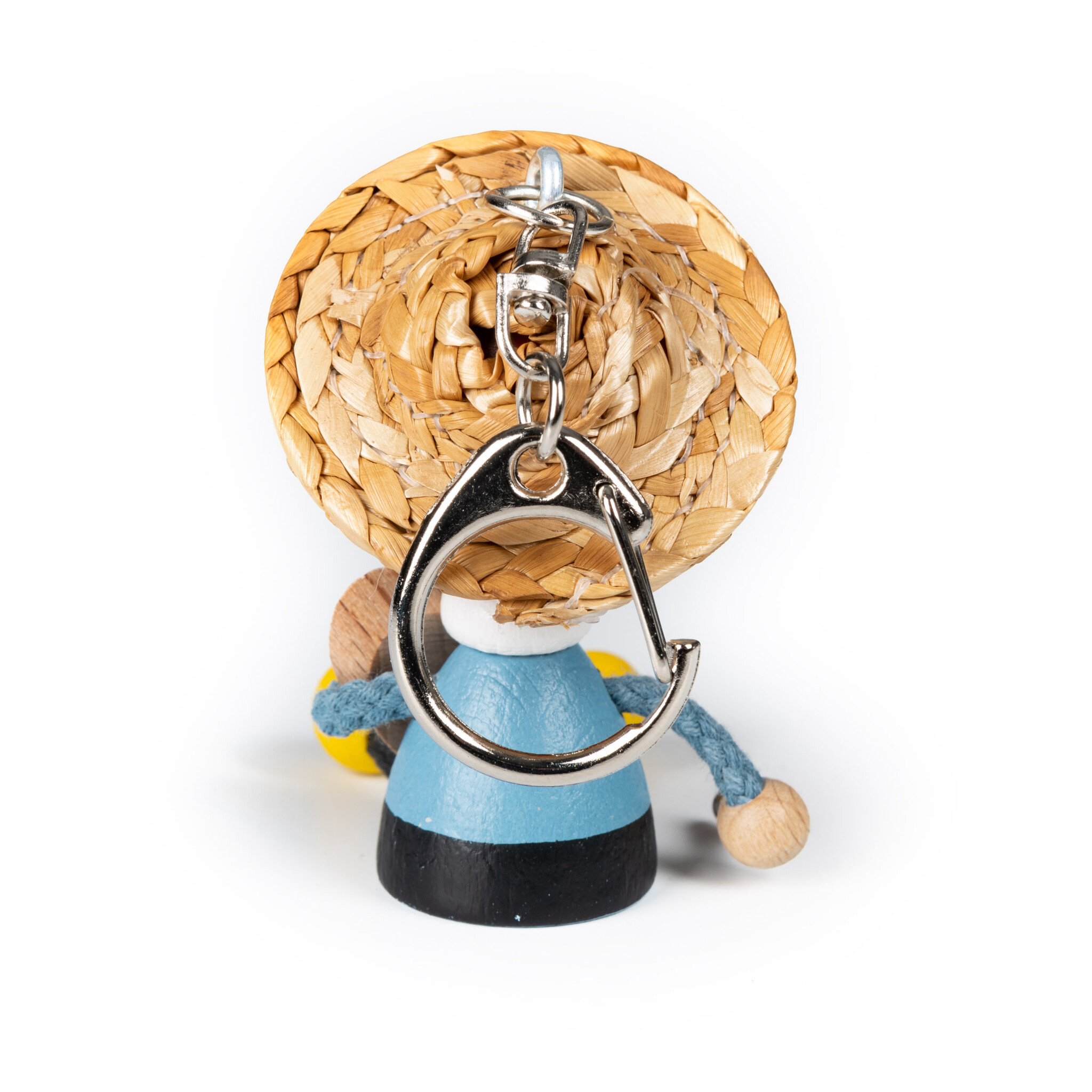 Houten sleutelhanger Van Gogh
