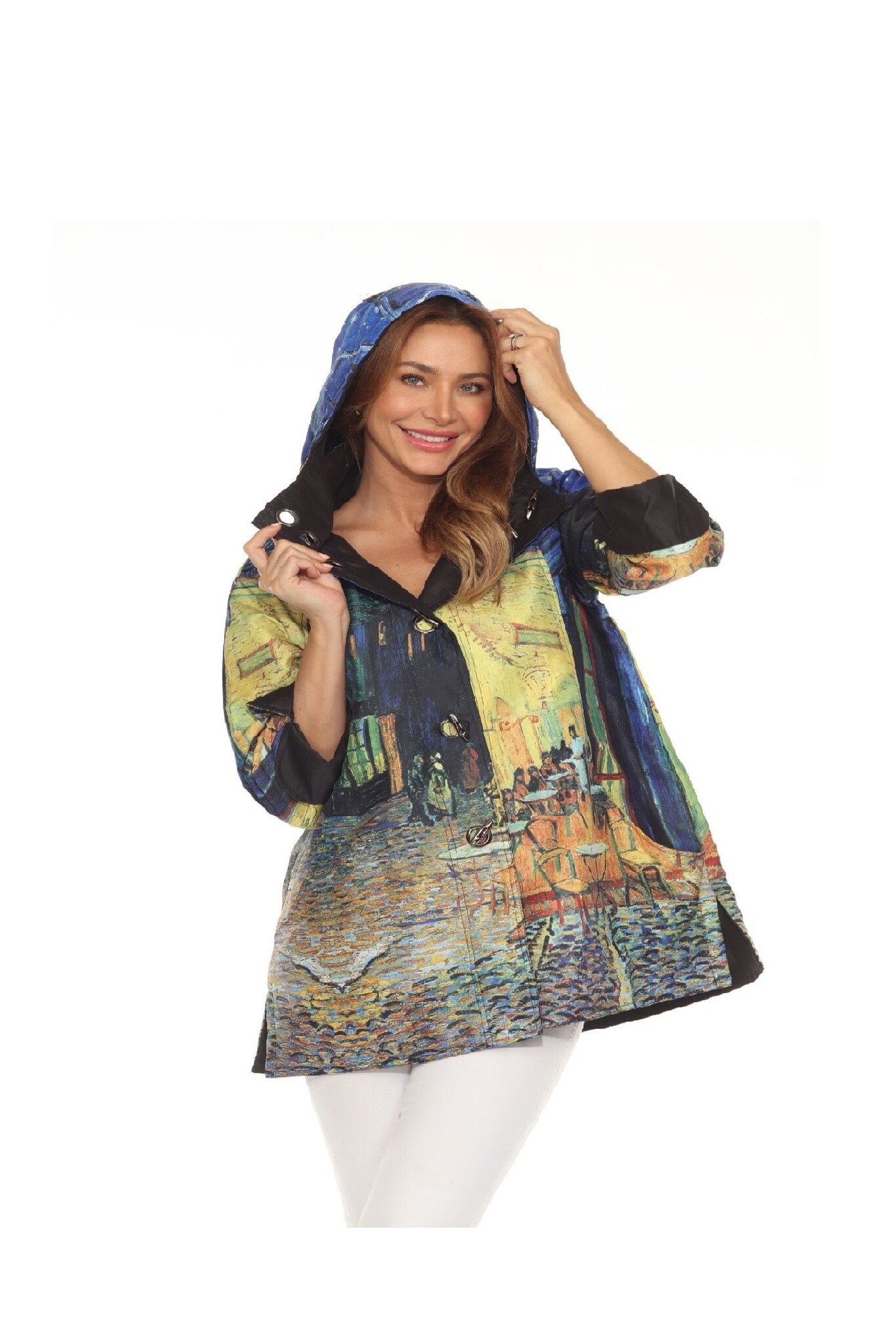 Jacket Van Gogh | Terrace of a Café at Night