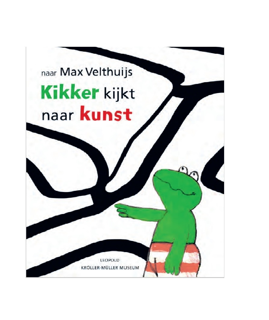 Kikker kijkt  naar kunst naar Max Velthuis