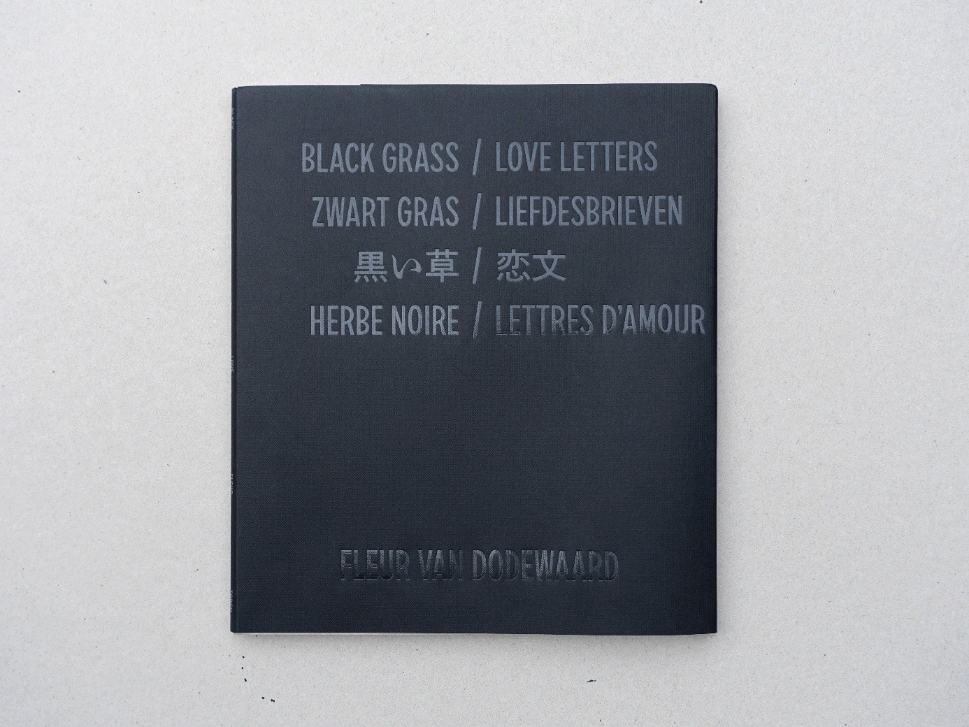 BLACK GRASS / LOVE LETTERS