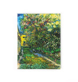 Mini canvas | The garden of the asylum at Saint-Rémy