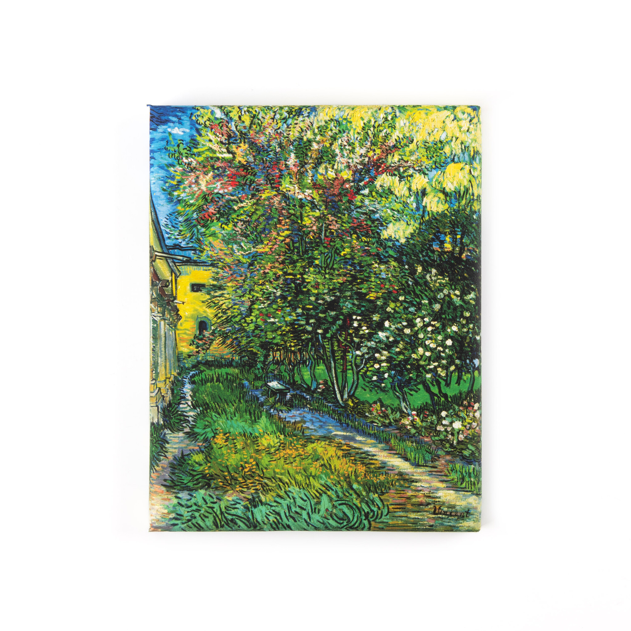Mini canvas | The garden of the asylum at Saint-Rémy