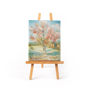 Mini canvas | Pink Peach Trees
