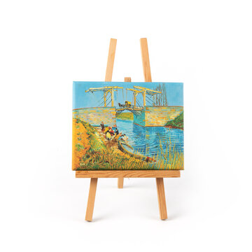 Mini canvas | Bridge at Arles