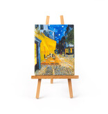 Mini canvas | Terrace of a Café at Night