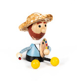 Wooden magnet puppet Van Gogh