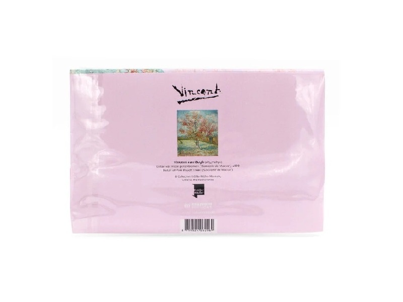 Slaap masker Van Gogh | Roze Perzikbomen