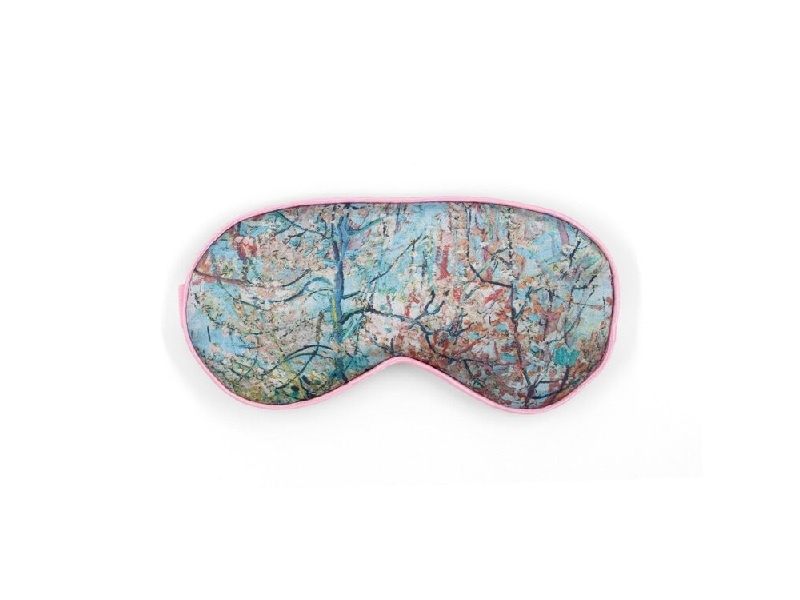 Sleeping Mask Van Gogh | Pink Peach Trees