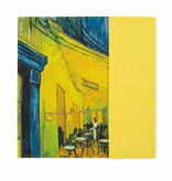 Placemat set van twee Van Gogh |  Caféterras bij nacht