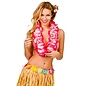 Hawaii slinger roze bloemen (11.5cm)